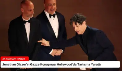 Jonathan Glazer’ın Gazze Konuşması Hollywood’da Tartışma Yarattı