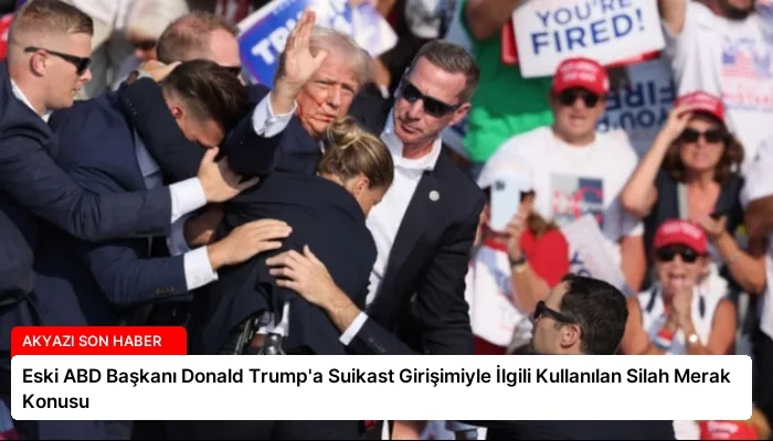 Eski ABD Başkanı Donald Trump’a Suikast Girişimiyle İlgili Kullanılan Silah Merak Konusu