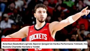 Amerikan Basketbol Ligi’nde Alperen Şengün’ün Harika Performansı Yetmedi, Houston Rockets Charlotte Hornets’a Yenildi