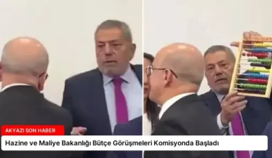 Hazine ve Maliye Bakanlığı Bütçe Görüşmeleri Komisyonda Başladı