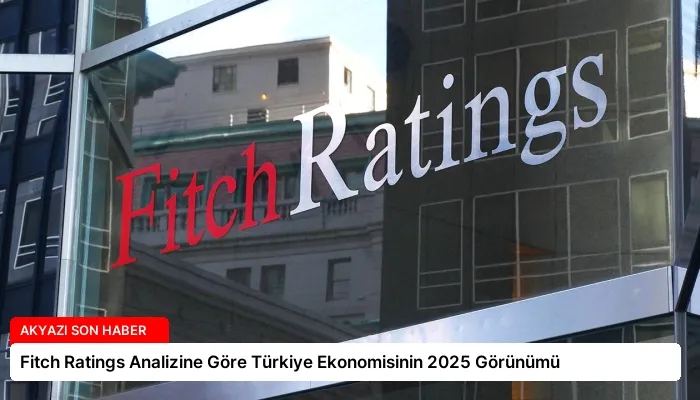 Fitch Ratings Analizine Göre Türkiye Ekonomisinin 2025 Görünümü