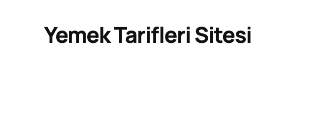 Lezzetli Yemek Tarifleriyle Sofralarınızı Şenlendirin  – tarifiyemek.com
