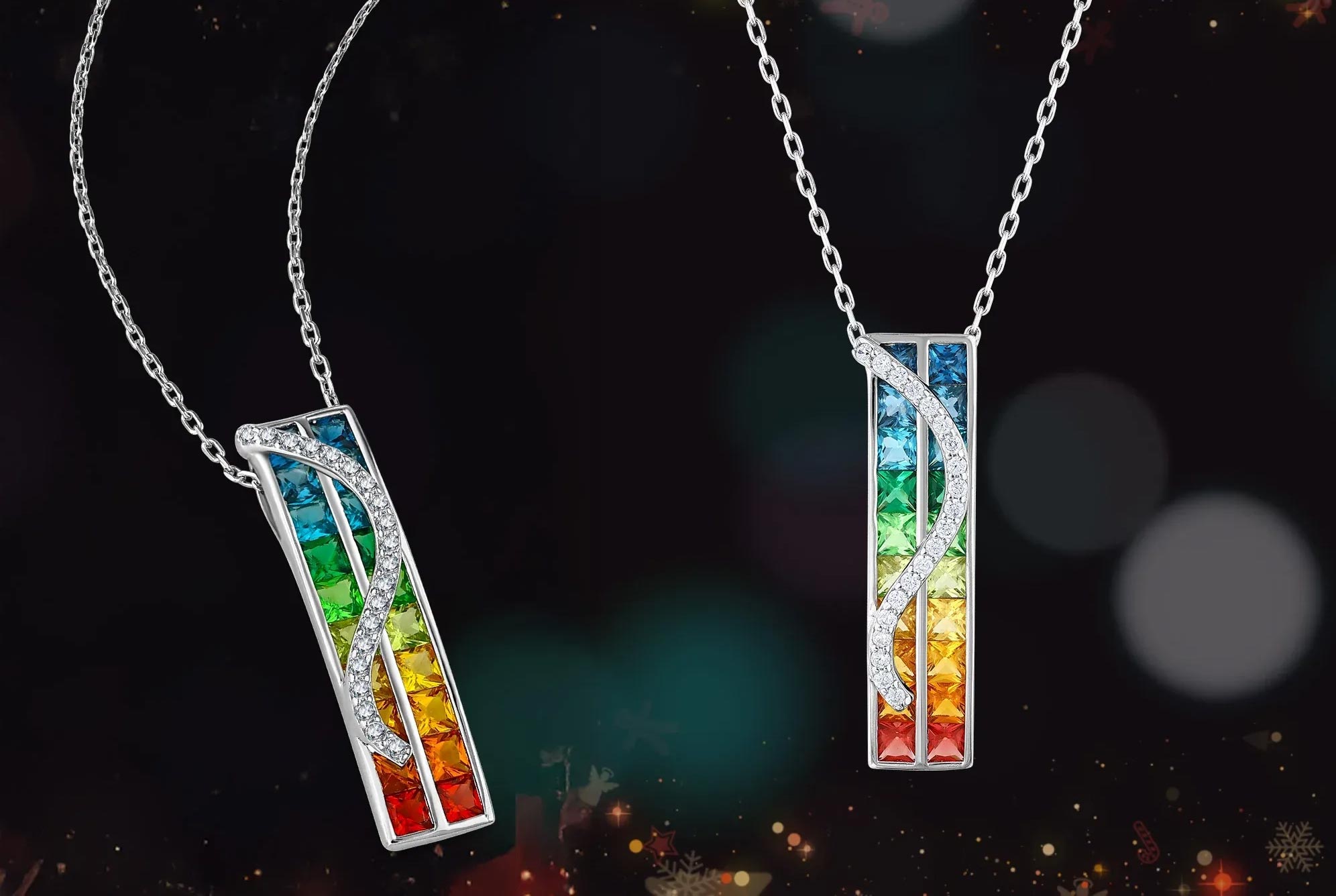 14 Şubat Sevgililer Günü’ne Özel Tasarım 4 Mevsim Kolye