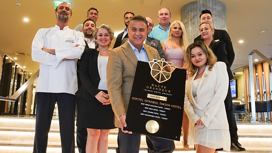 Taksim’deki otele ödül yağmuru