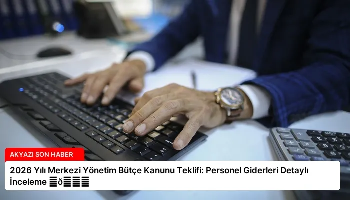 2026 Yılı Merkezi Yönetim Bütçe Kanunu Teklifi: Personel Giderleri Detaylı İnceleme ⏬👇
