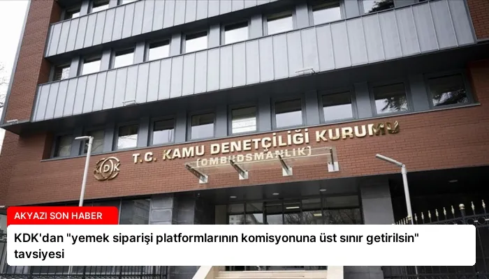 KDK’dan “yemek siparişi platformlarının komisyonuna üst sınır getirilsin” tavsiyesi