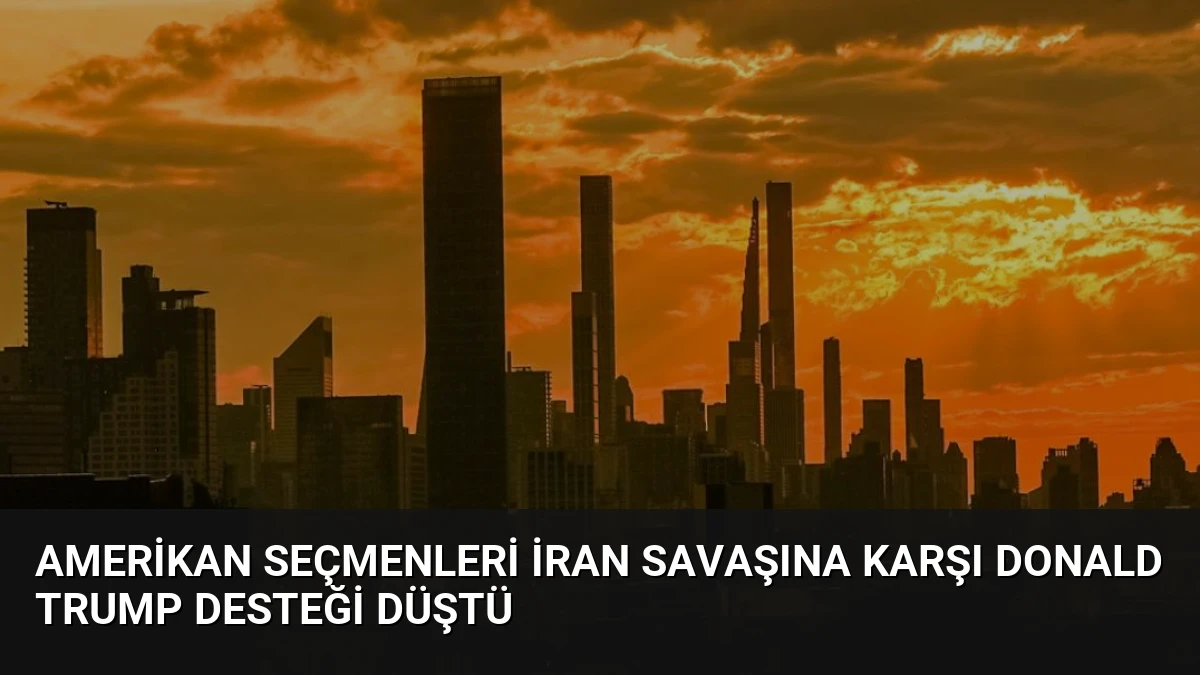 Amerikan Seçmenleri İran Savaşına Karşı Donald Trump Desteği Düştü