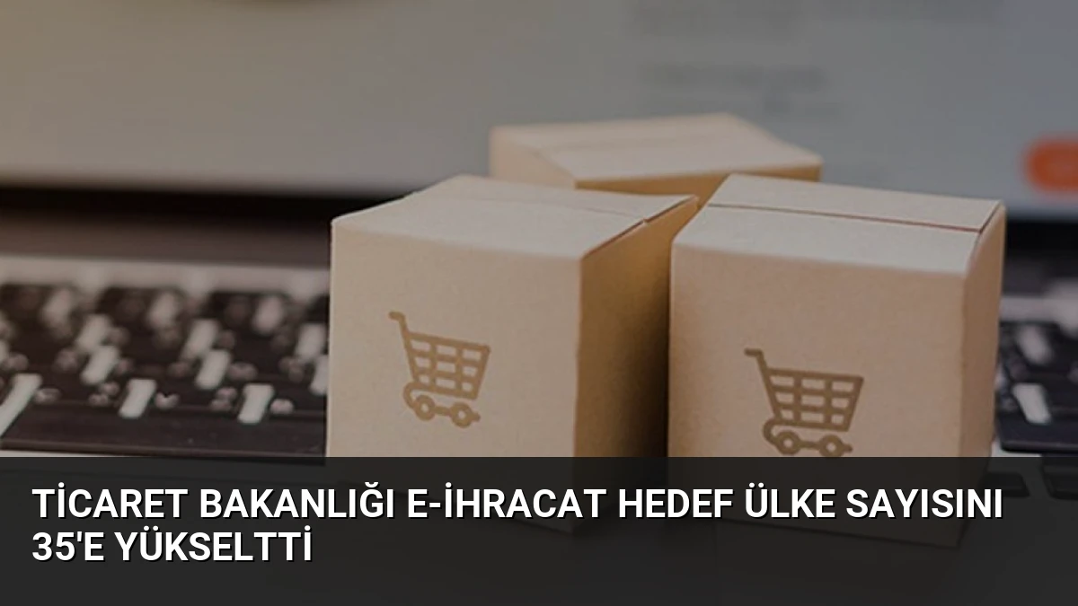 Ticaret Bakanlığı E-İhracat Hedef Ülke Sayısını 35’e Yükseltti