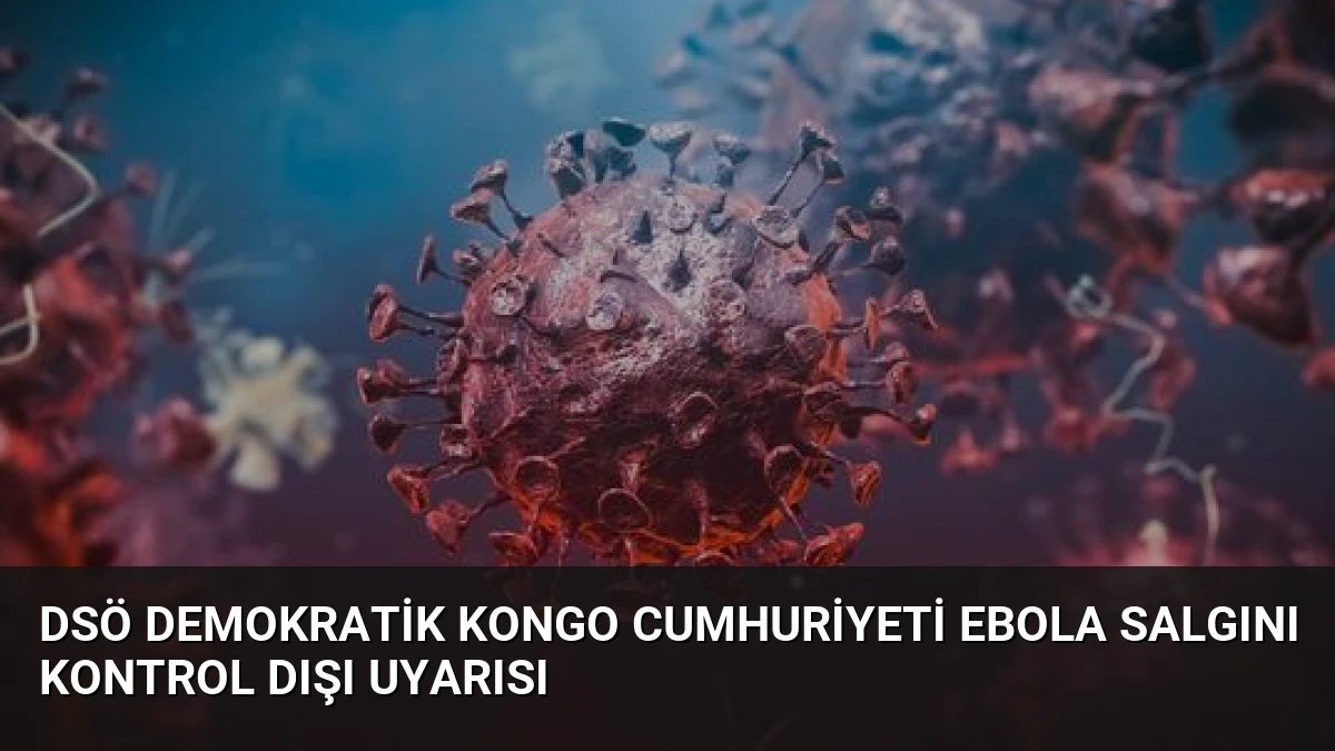 DSÖ Demokratik Kongo Cumhuriyeti Ebola Salgını Kontrol Dışı Uyarısı